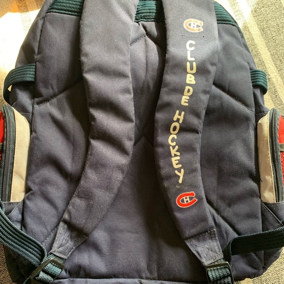 Montreal Canadians Bookbag / Backpack. - Picture 5 of 13